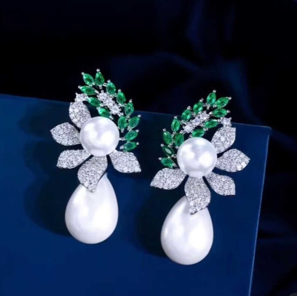 Emerald Earrings