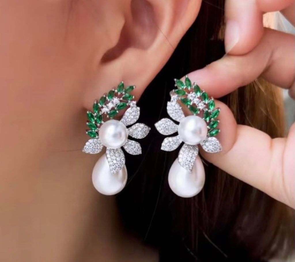 Emerald Earrings