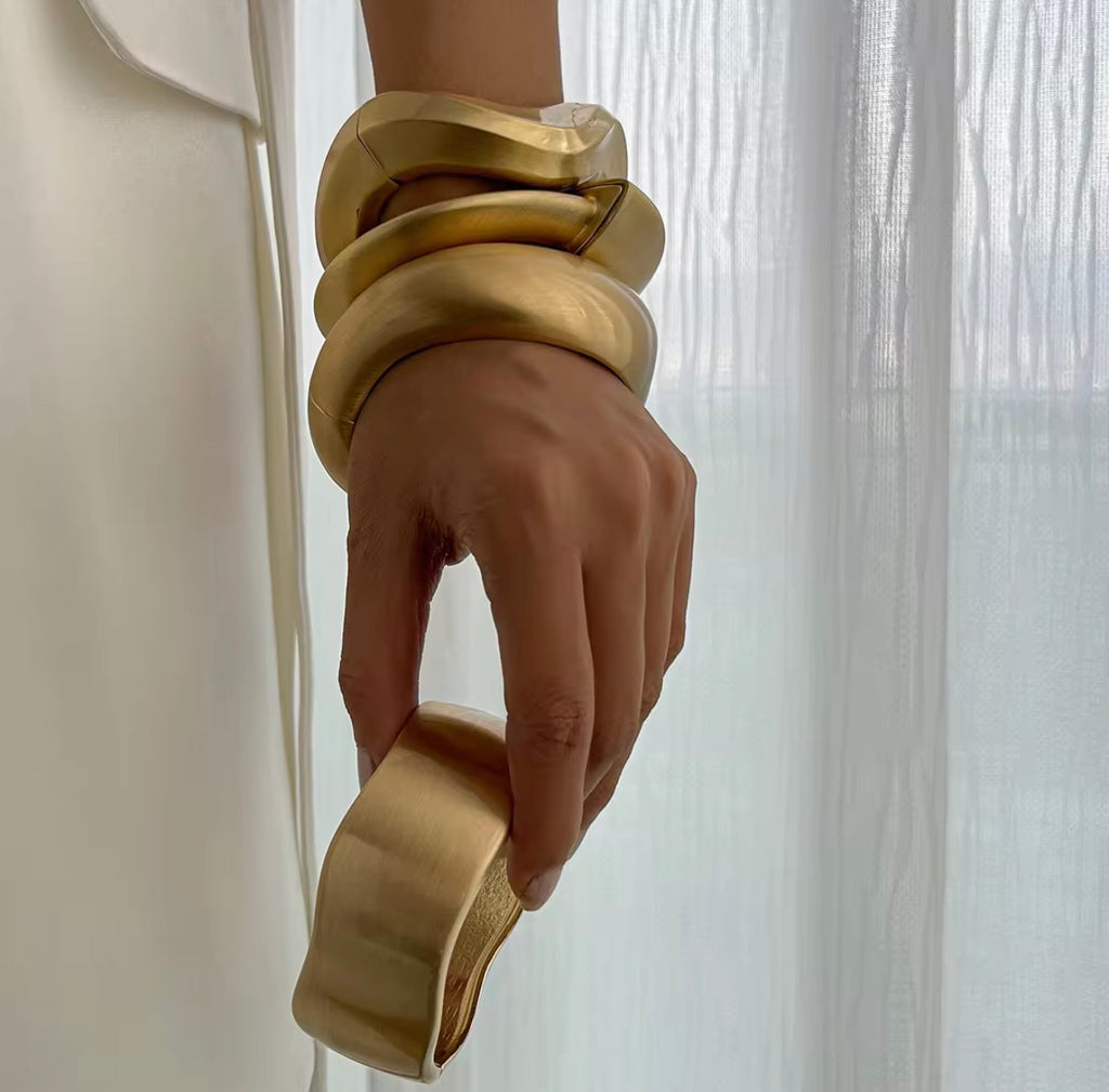 Sophia Gold Bangle Set